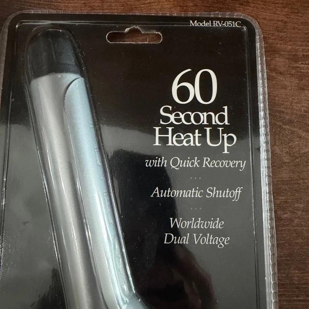 Revlon Perfect Heat 1 Inch Curling Iron RV051C 12 Heat Settings Dual Voltage NEW